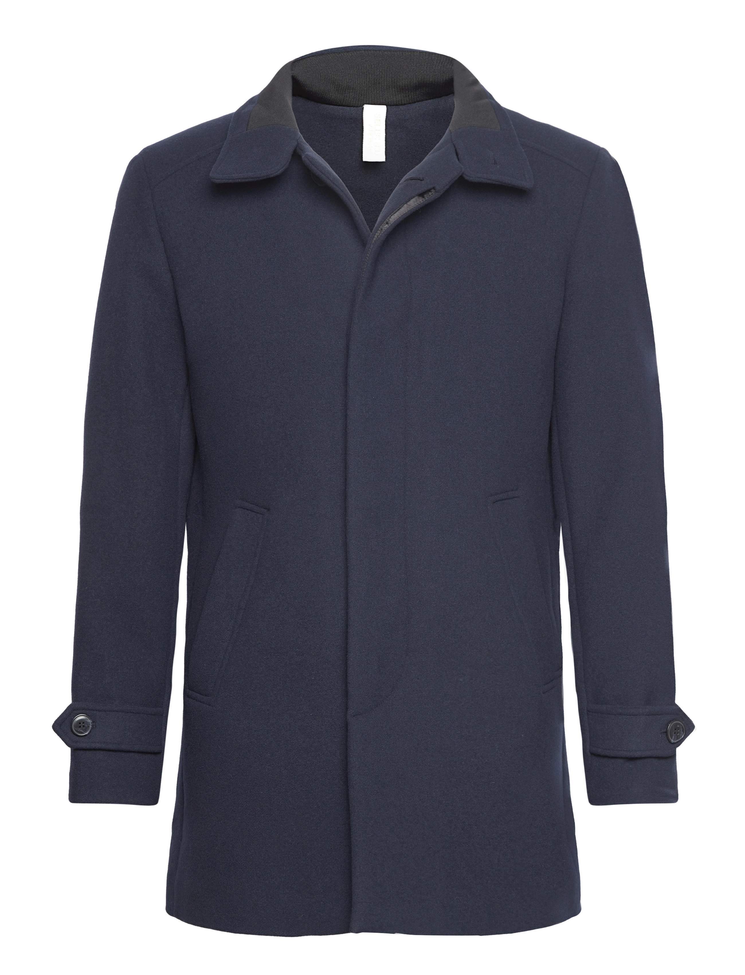 Selected Homme - SLHREUBEN WOOL COAT NOOS - sky captain - 2