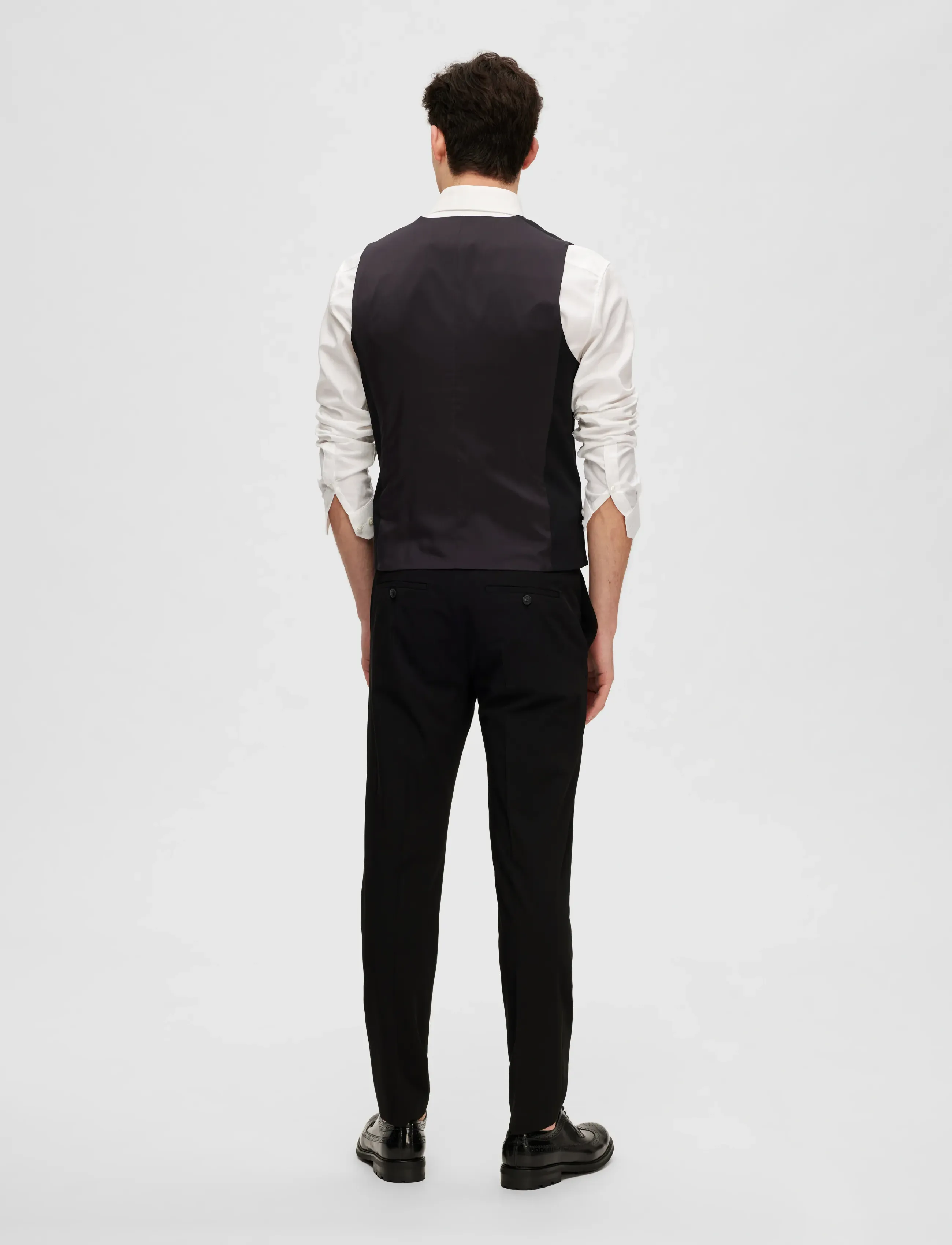 Selected - SLMSLIM-LIAM WCT FLEX NOOS - veste - black - 3