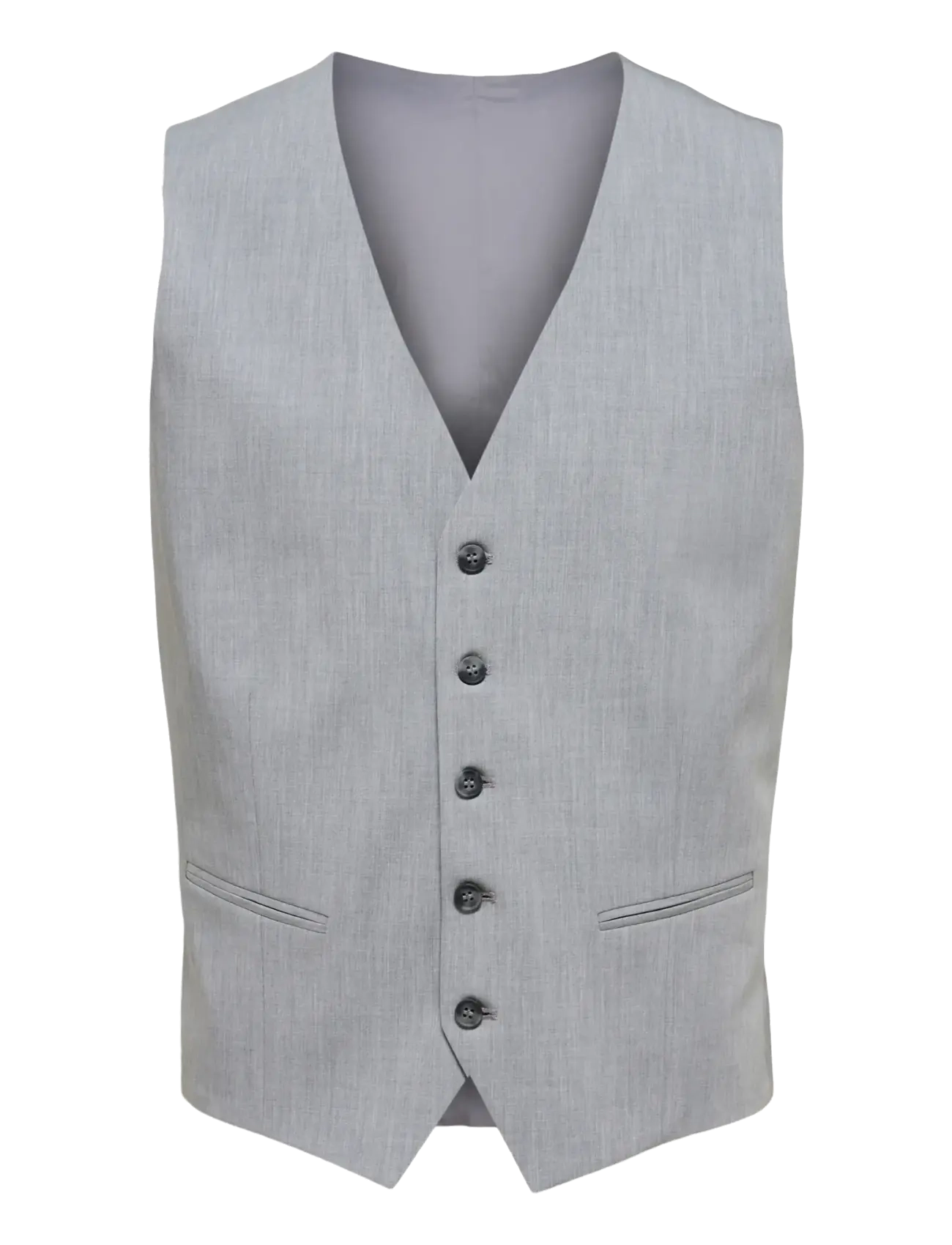 Selected SLMSLIM-LIAM WCT FLEX NOOS - Anzüge & Sakkos - LIGHT GREY MELANGE / grey
