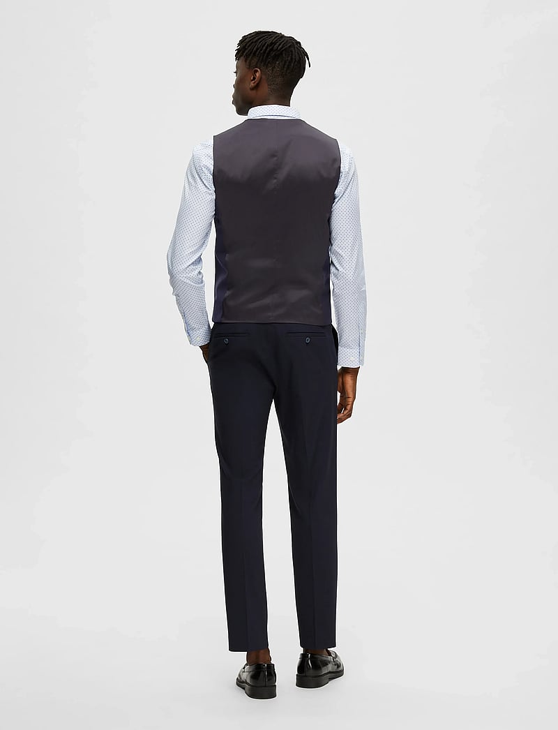 Selected - SLHSLIM-LIAM WCT FLEX NOOS - Ülikonnavestid - navy blazer - 3