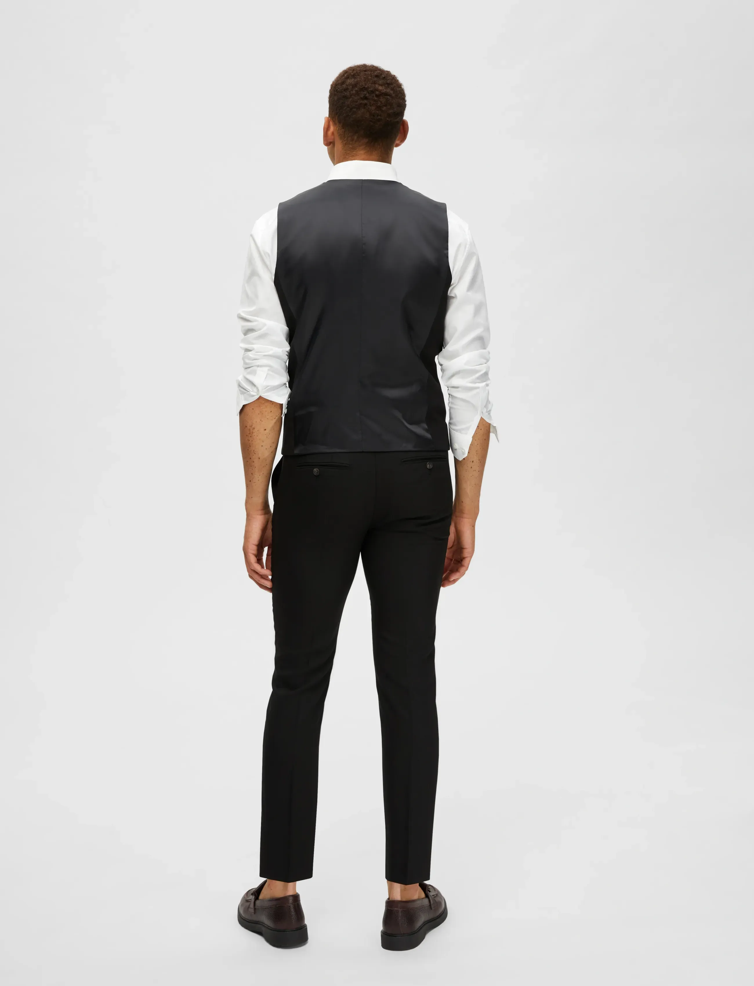 Selected - SLHSLIM-NEIL WCT NOOS - westen - black - 3