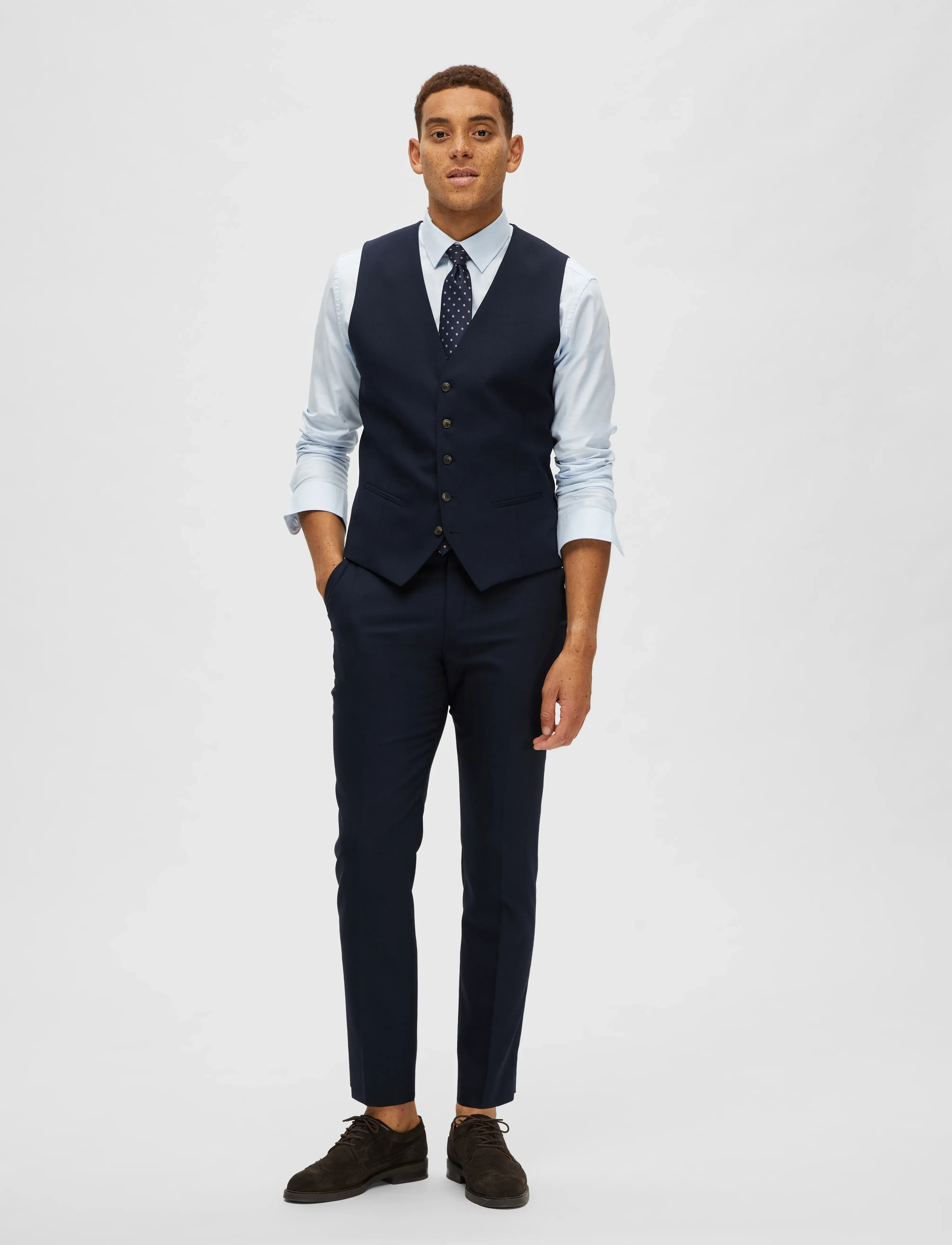 Selected - SLHSLIM-NEIL WCT NOOS - habitveste - navy blazer - 4