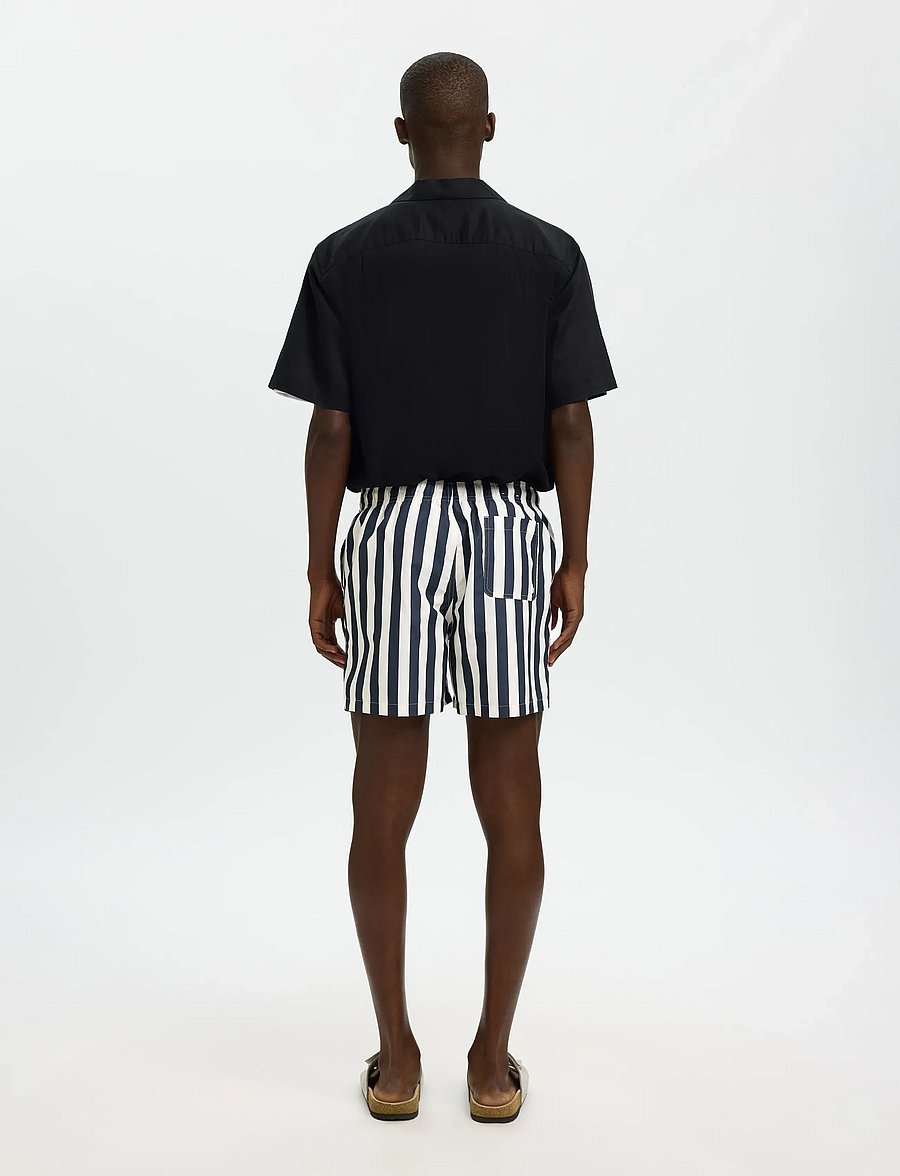 Selected - SLHDANE-AOP SWIMSHORTS - badehose - sky captain - 2