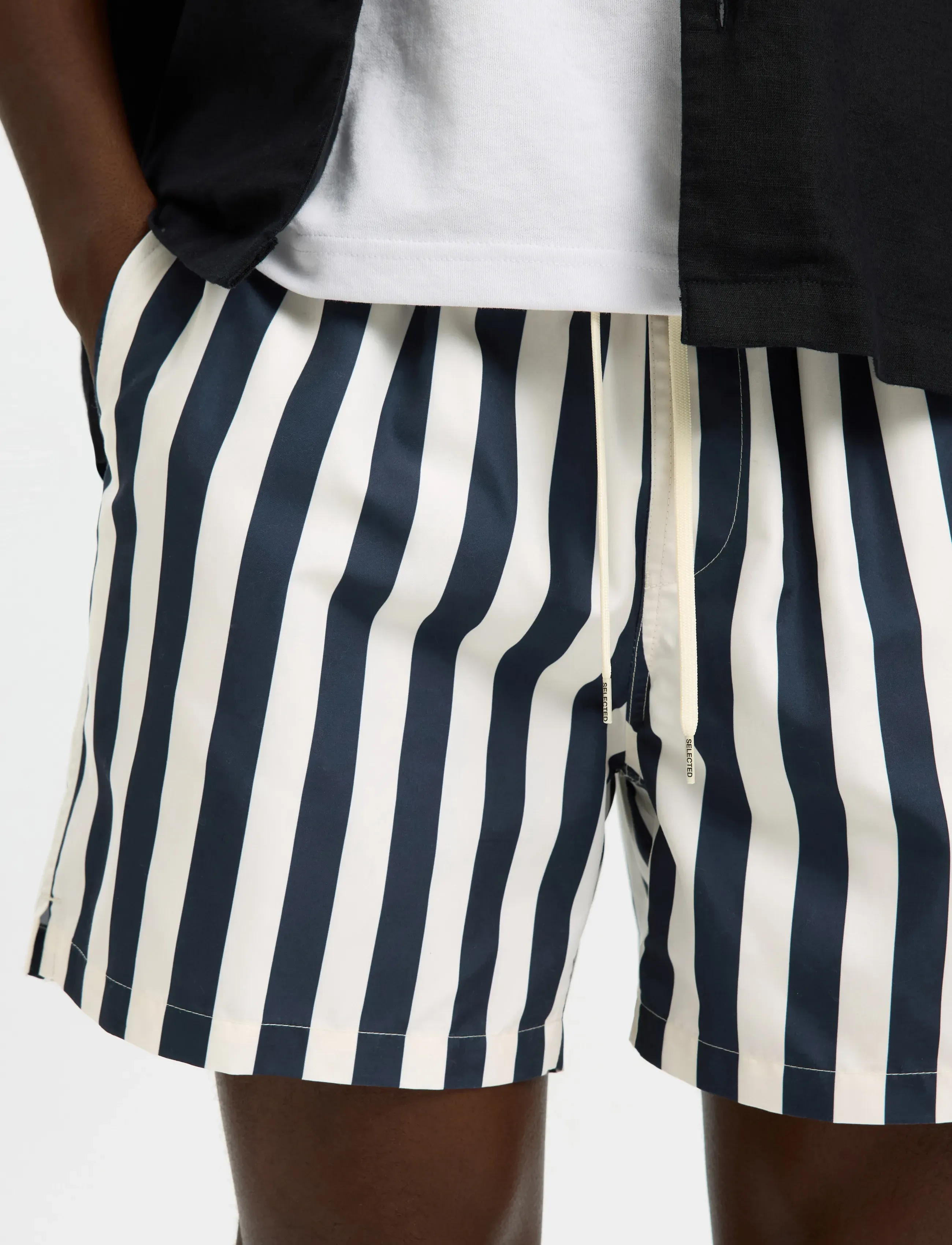 Selected - SLHDANE-AOP SWIMSHORTS - badeshorts - sky captain - 4