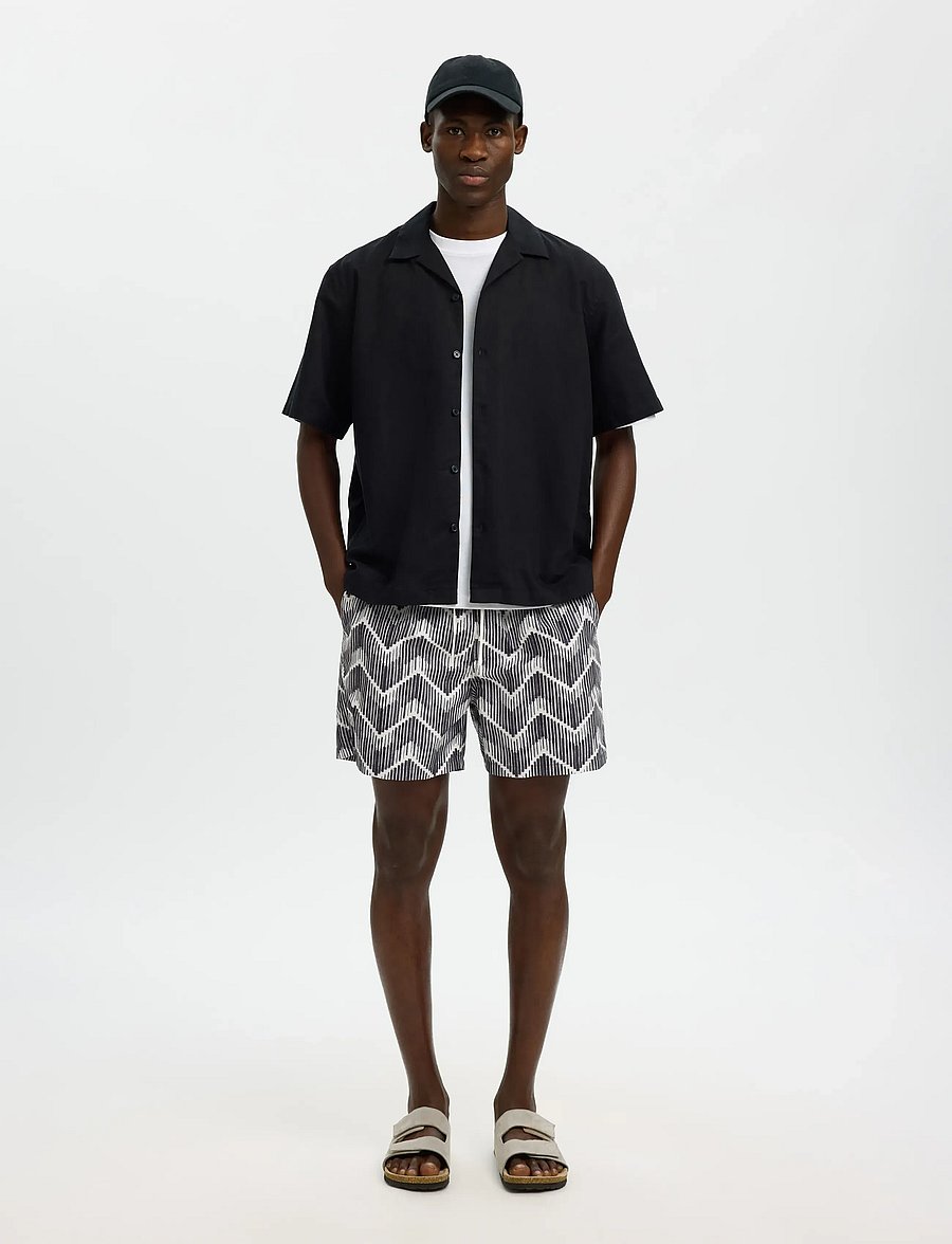 Selected - SLHDANE AOP SWIMSHORTS - swim shorts - sponge - 5