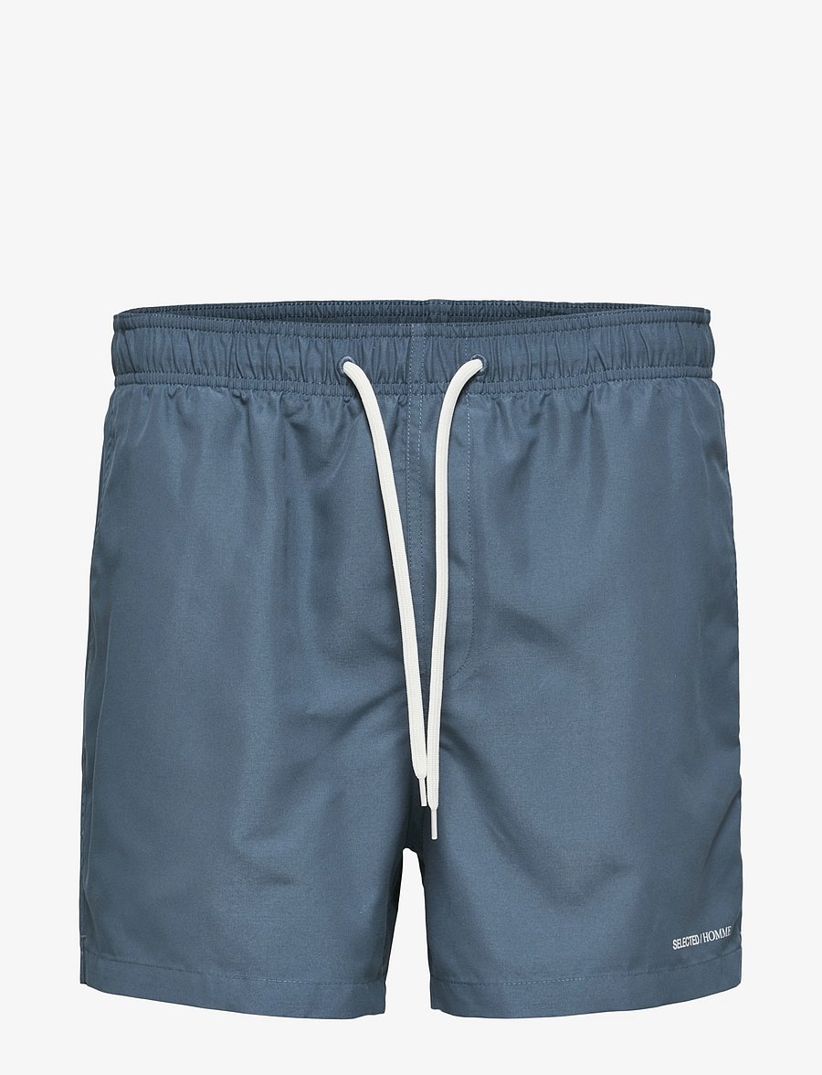 Selected - SLHDANE-SWIMSHORTS - badeshorts - bering sea - 1