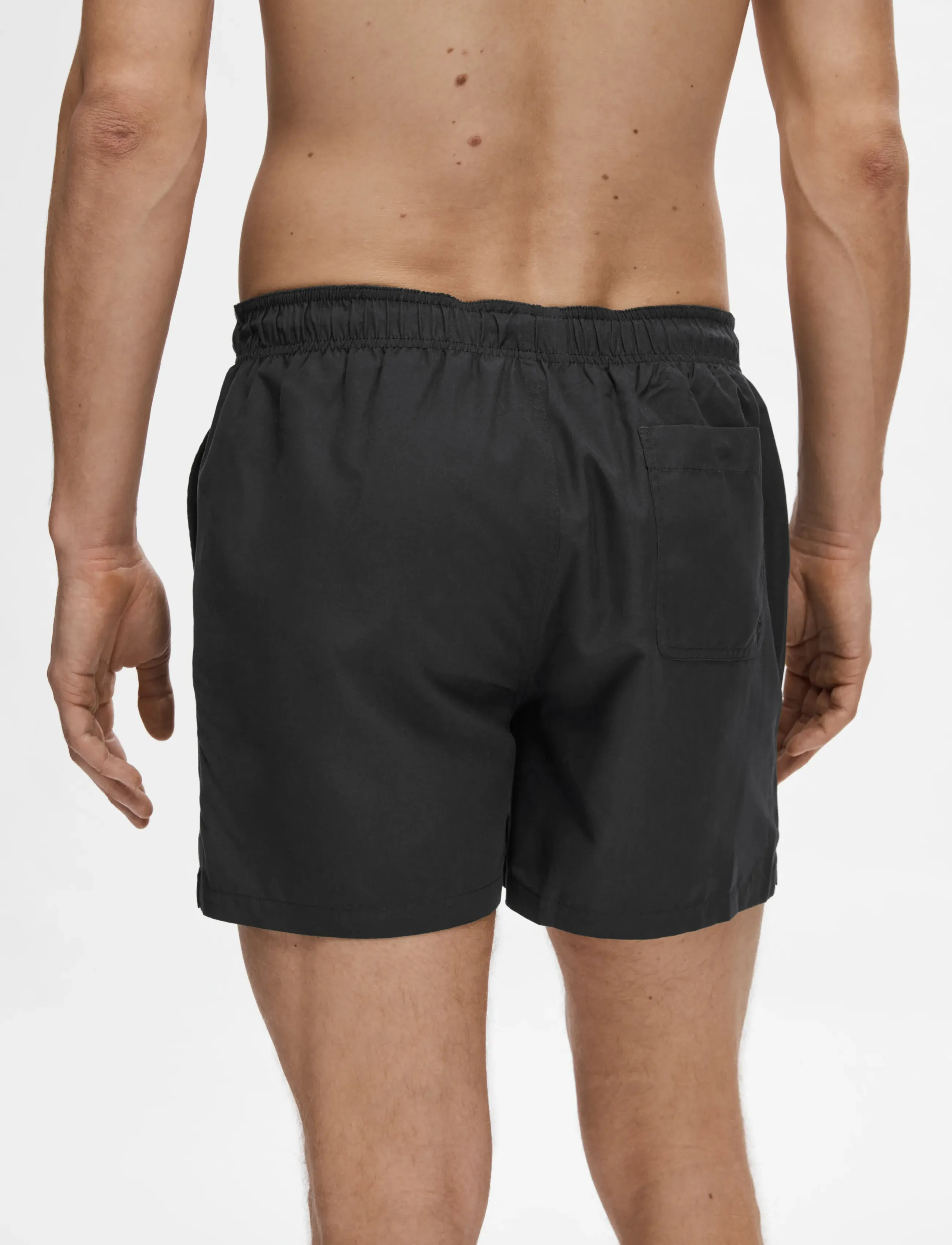 Selected - SLHDANE-SWIMSHORTS - badeshorts - black - 3