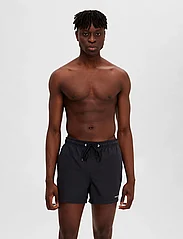 Selected Homme - SLHDANE SWIMSHORTS - swim shorts - black - 4