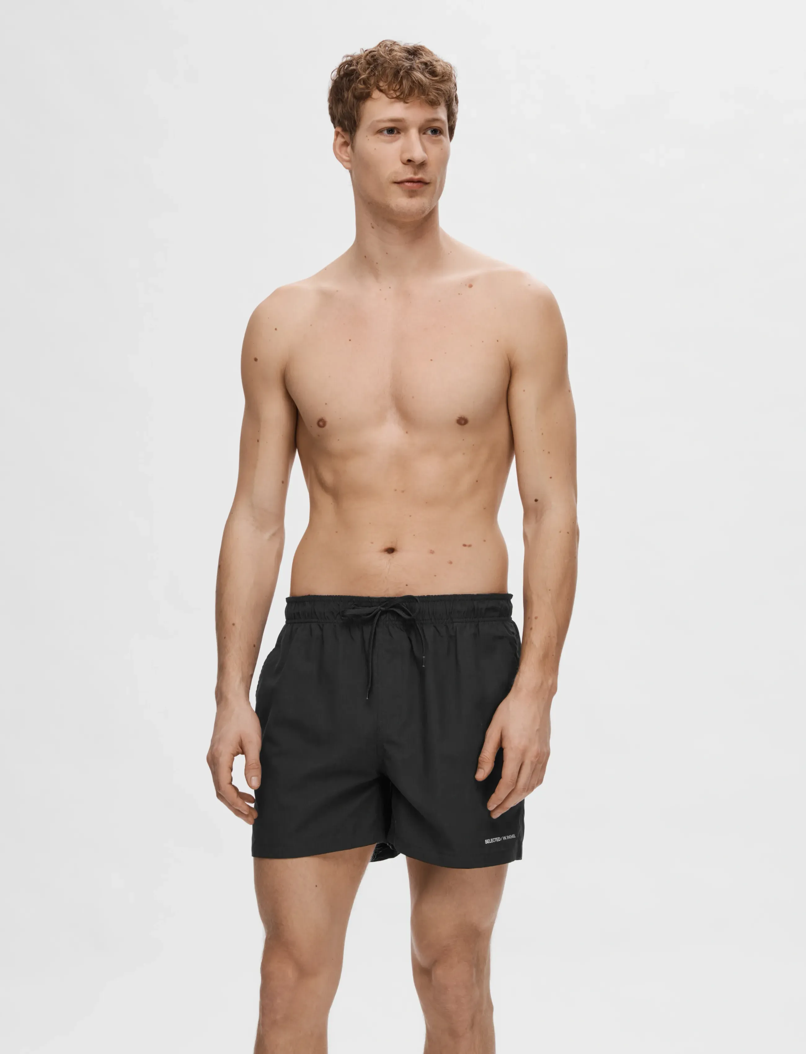 Selected - SLHDANE-SWIMSHORTS - ujumispüksid - black - 4