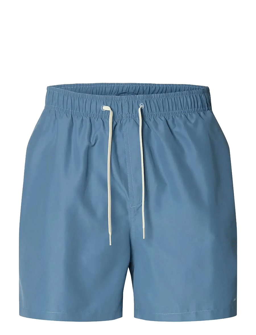 Selected - SLHDANE-SWIMSHORTS - badeshorts - blue mirage - 1