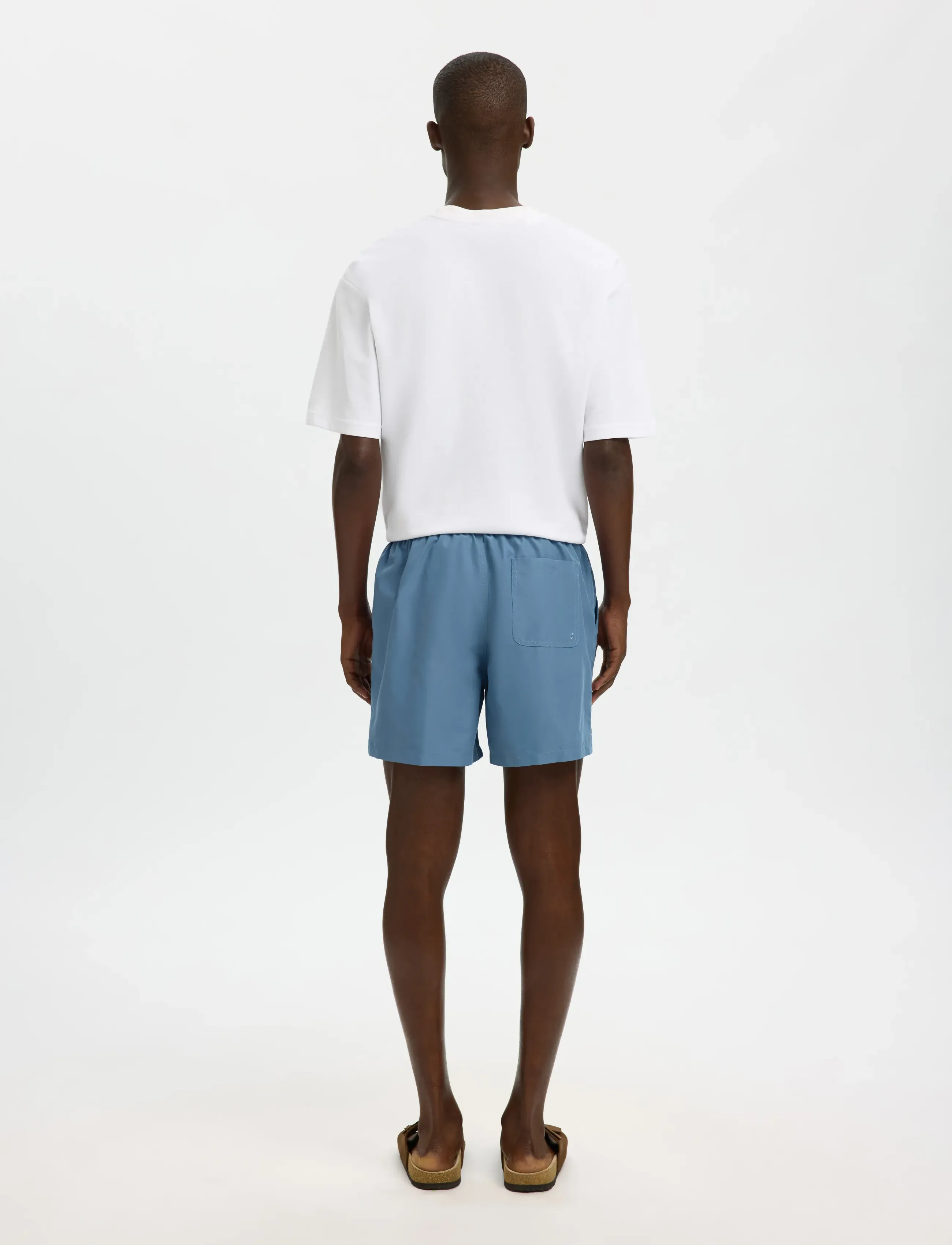 Selected - SLHDANE-SWIMSHORTS - badeshorts - blue mirage - 2