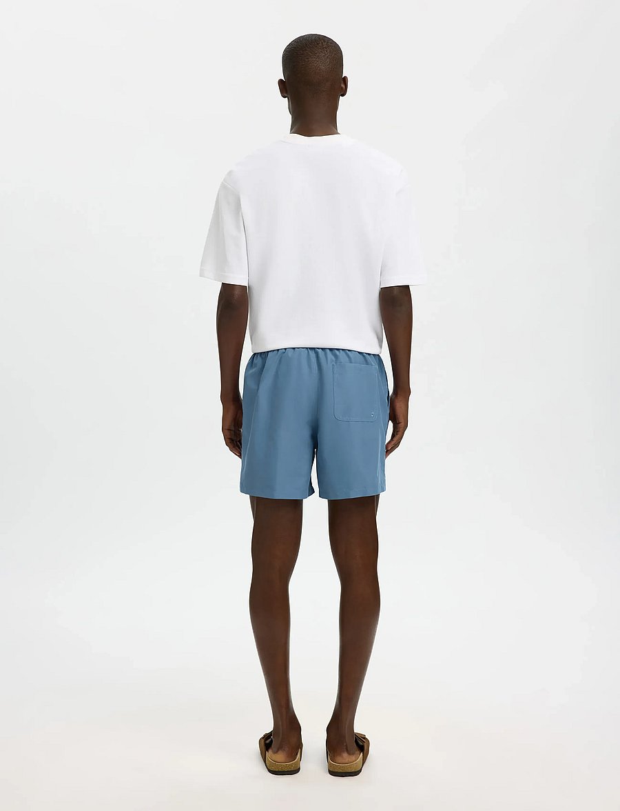 Selected - SLHDANE-SWIMSHORTS - badeshorts - blue mirage - 2
