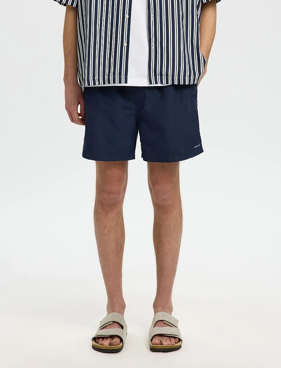 Selected - SLHDANE-SWIMSHORTS - badehose - sky captain - 0