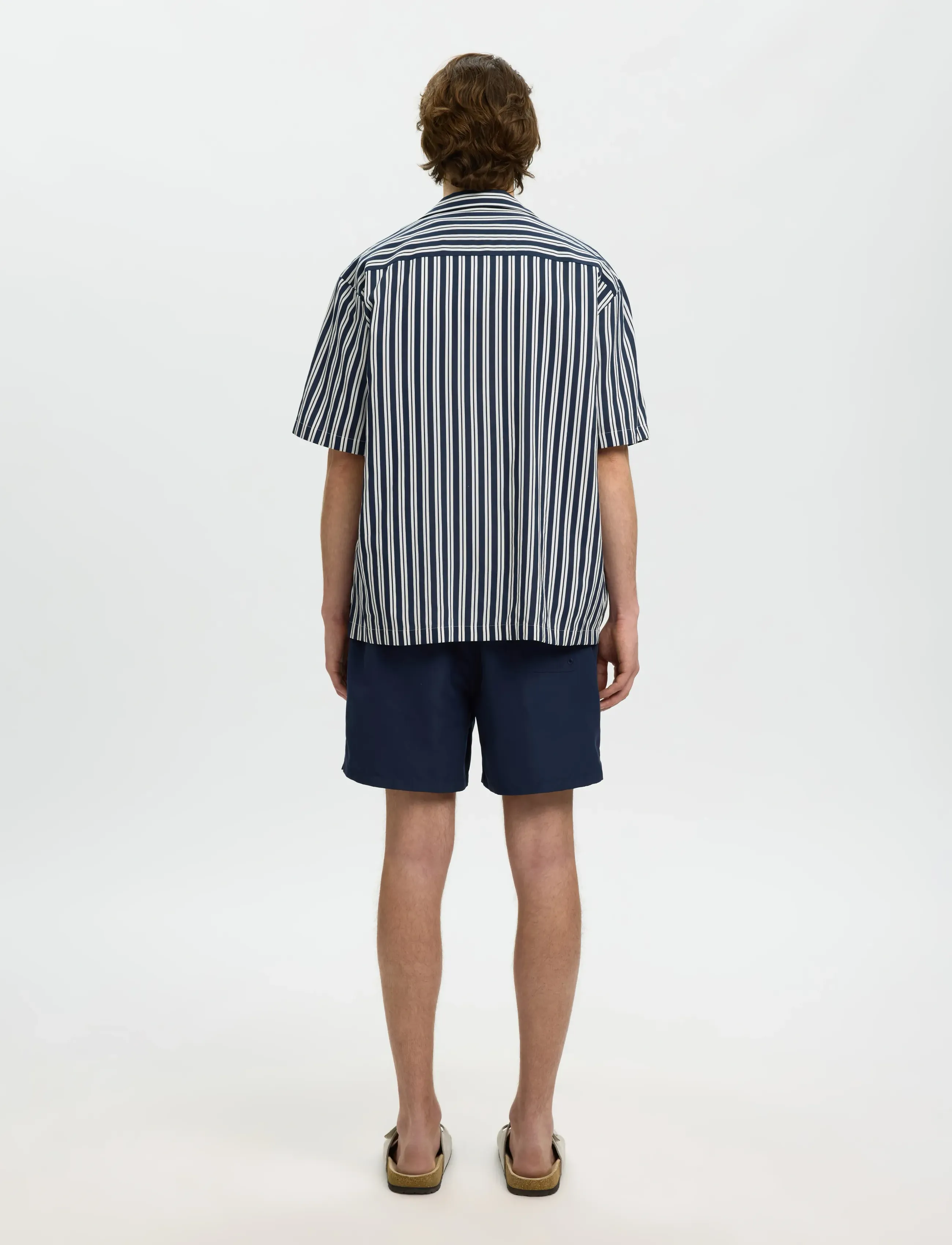 Selected - SLHDANE-SWIMSHORTS - badeshorts - sky captain - 2