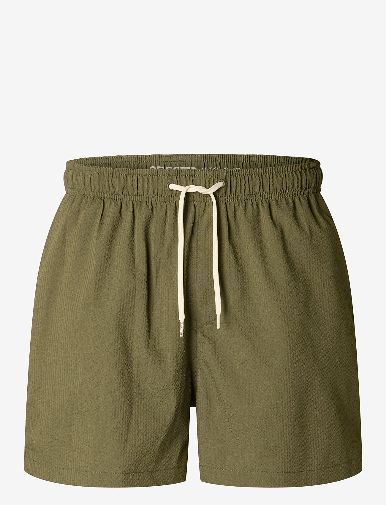 Selected - SLHCOOPER-SEERSUCKER SWIMSHORTS - badeshorts - kalamata - 1