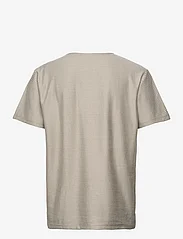 Selected Homme - SLHRELAXSOBB STRIPE SS O-NECK TEE W - vetiver - 1
