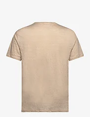 Selected Homme - SLHBET LINEN SS O-NECK TEE - marškinėliai trumpomis rankovėmis - oatmeal - 1