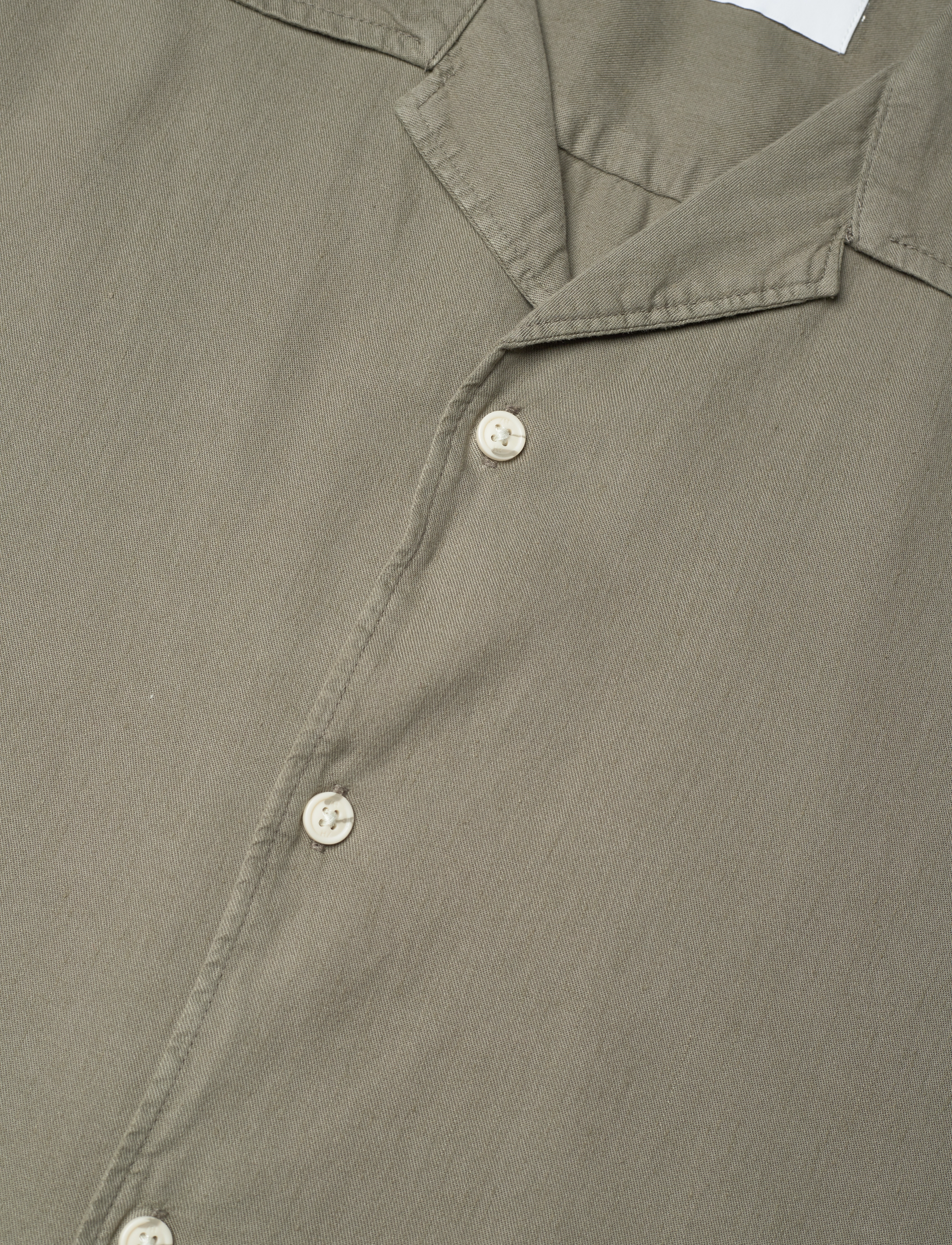 Selected Homme - SLHRELAX-PASTEL-LINEN SHIRT SS RESORT W - vetiver - 3