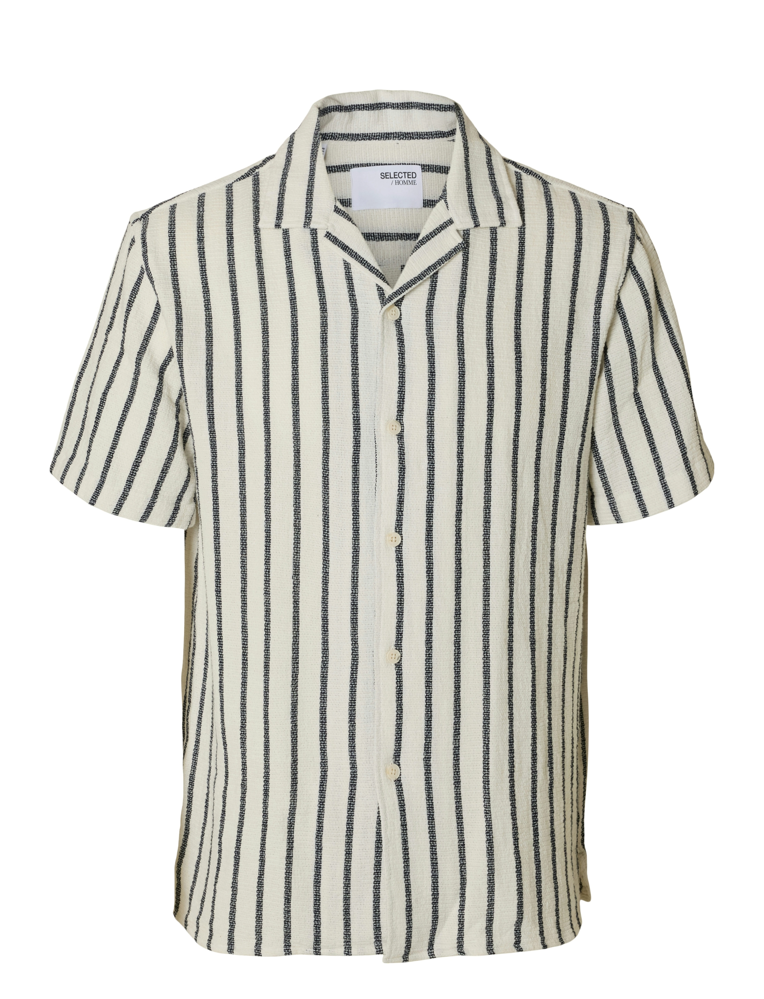 SELECTED Slhrelax-Sal Shirt Ss Resort Patterned - S - Herren