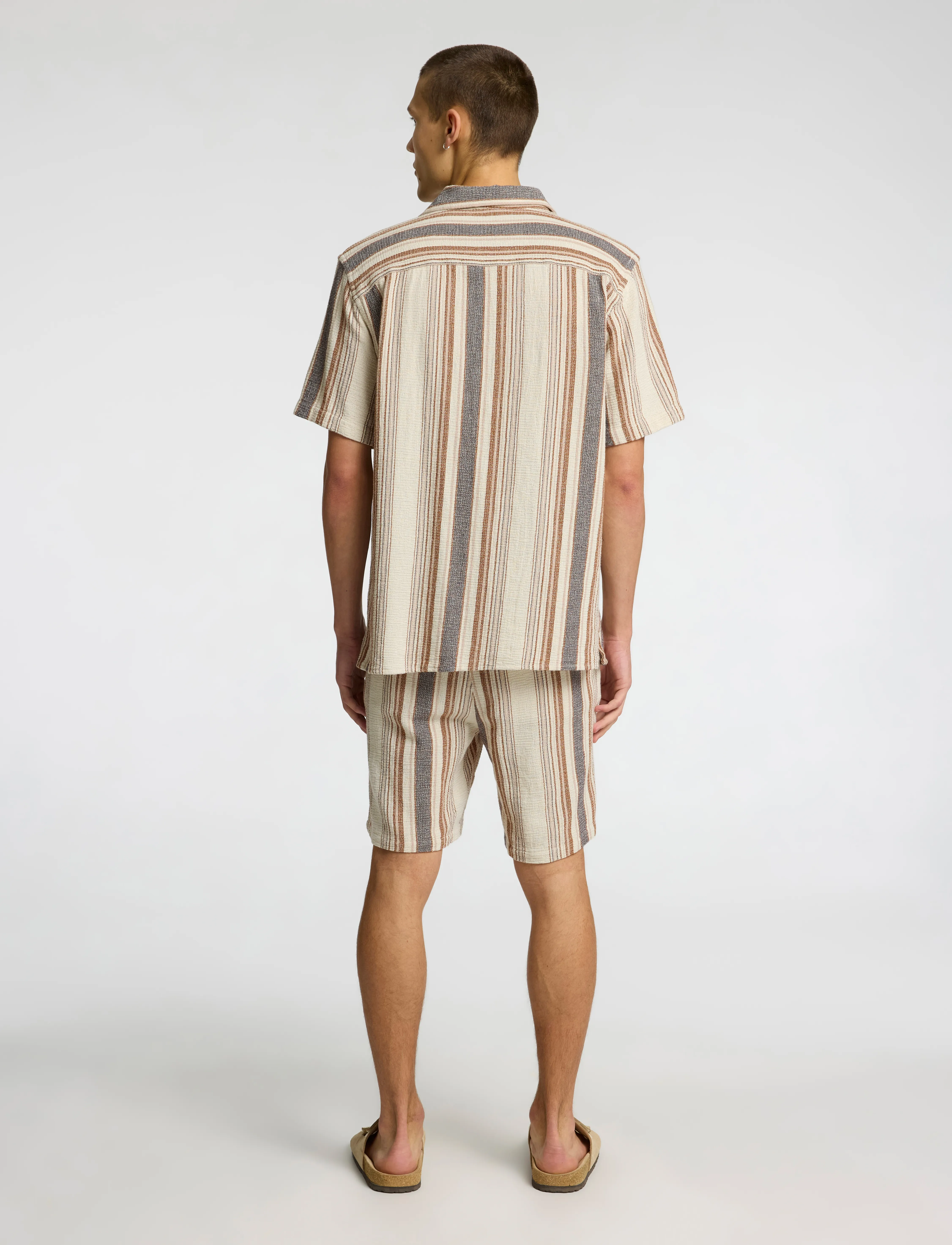 Selected - SLHRELAX-SAL SHIRT SS RESORT - chemises à manches courtes - egret - 2
