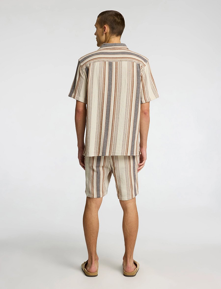 Selected - SLHRELAX-SAL SHIRT SS RESORT - chemises à manches courtes - egret - 2