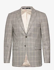 Selected Homme - SLHSLIM-NEIL SAND CHECK BLZ B - double breasted blazers - sand - 0