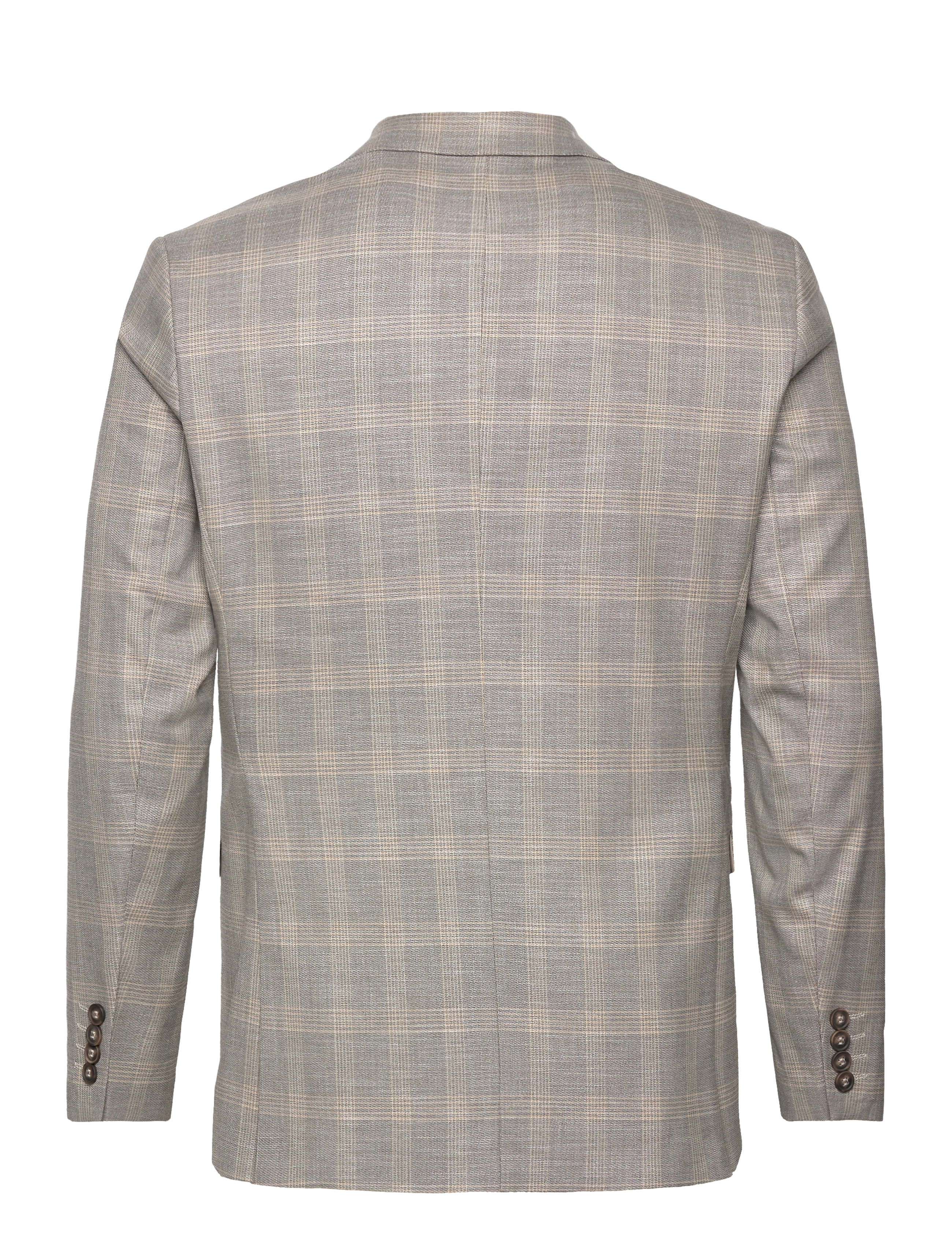 Selected Homme - SLHSLIM-NEIL SAND CHECK BLZ B - sand - 1