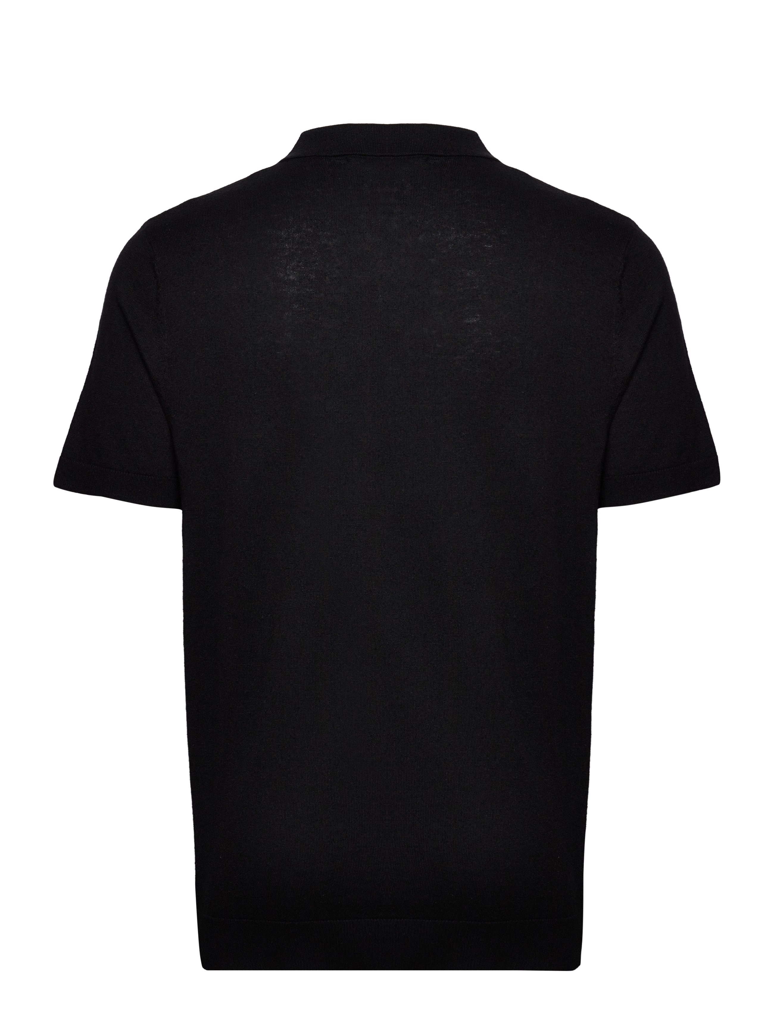 Selected Homme - SLHLAKE LINEN SS POLO - black - 1