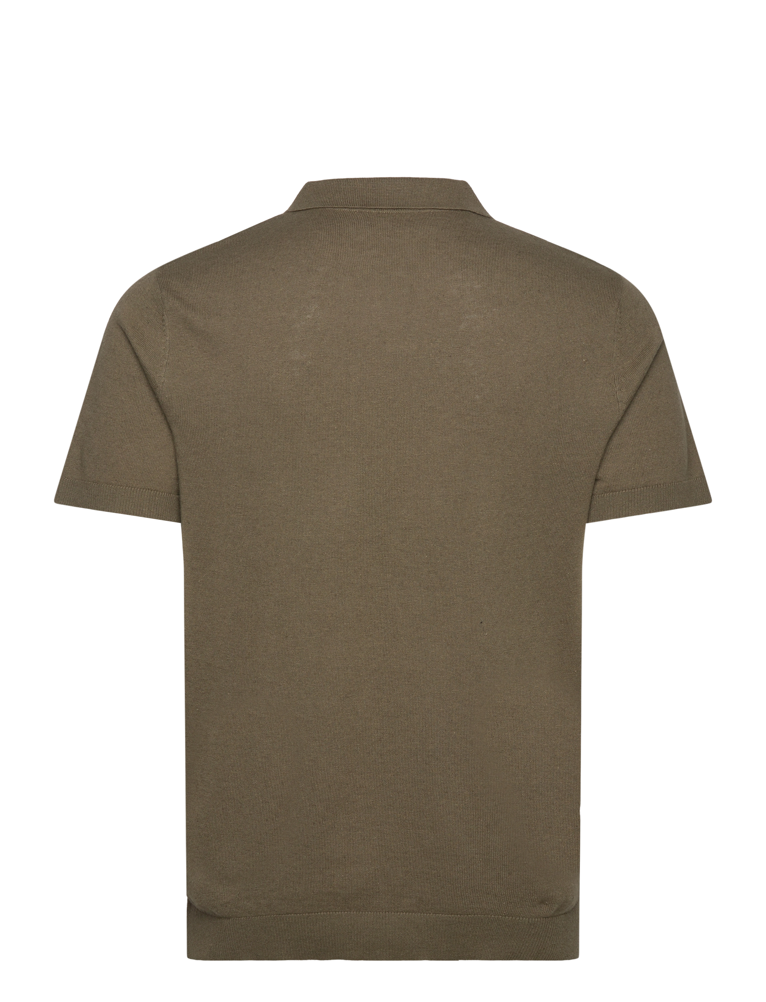 Selected - SLHLAKE LINEN SS POLO B - burnt olive - 1