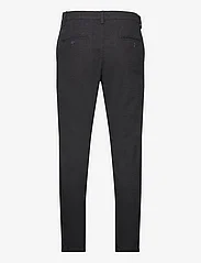 Selected Homme - SLHSLIM-MILES 175 BRUSHED PANTS W NOOS - pantalons - black - 1