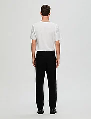 Selected Homme - SLHSLIM-MILES 175 BRUSHED PANTS W NOOS - kostymbyxor - black - 3