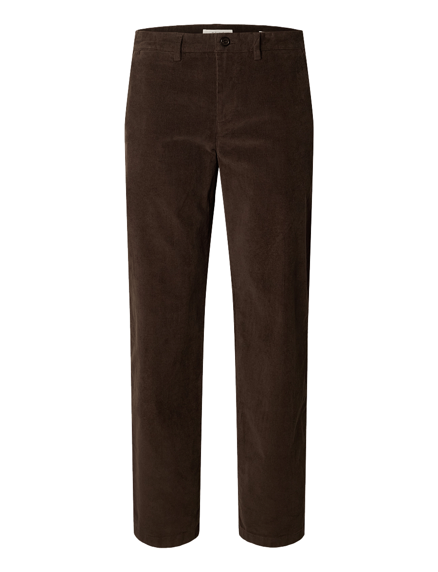 Selected - SLM196-STRAIGHT MILES CORD PANT NOOS - chinos - delicioso - 1