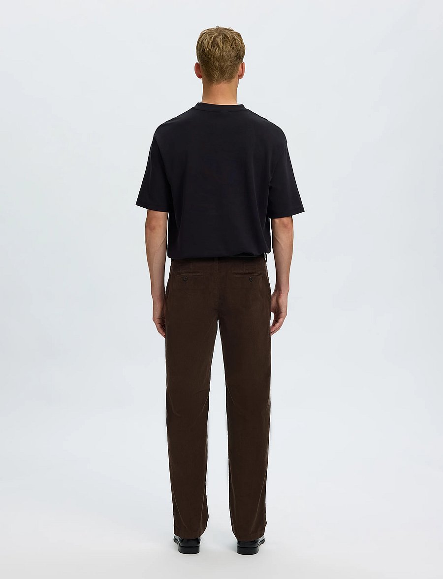 Selected - SLM196-STRAIGHT MILES CORD PANT NOOS - chinos - delicioso - 2