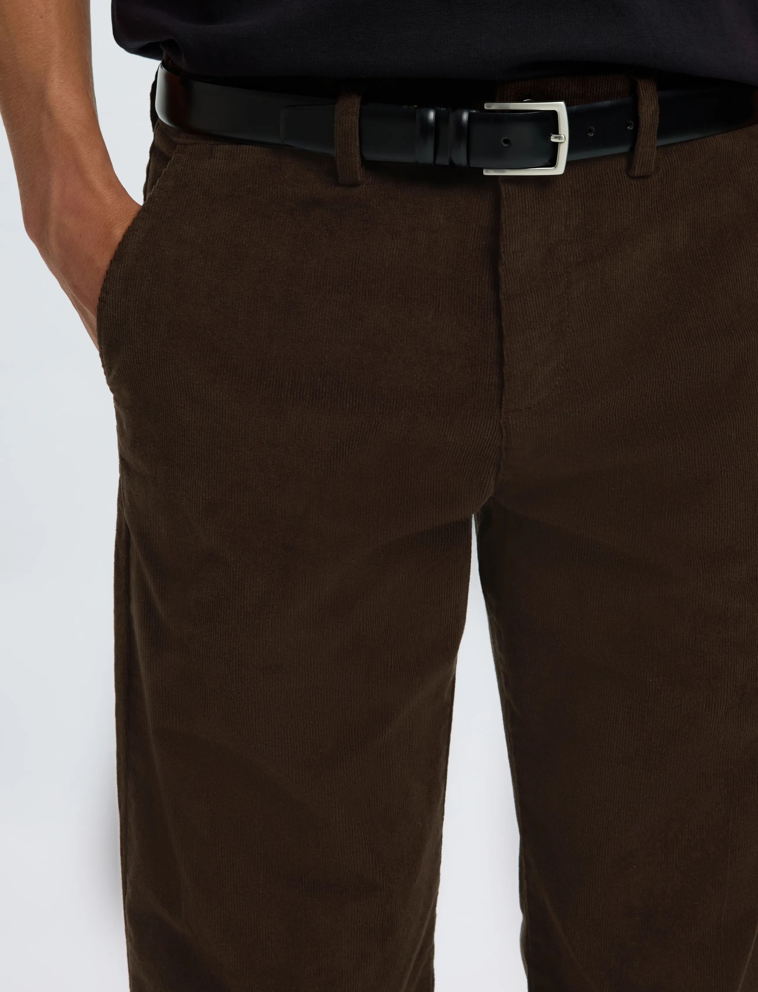 Selected - SLM196-STRAIGHT MILES CORD PANT NOOS - chinos - delicioso - 4