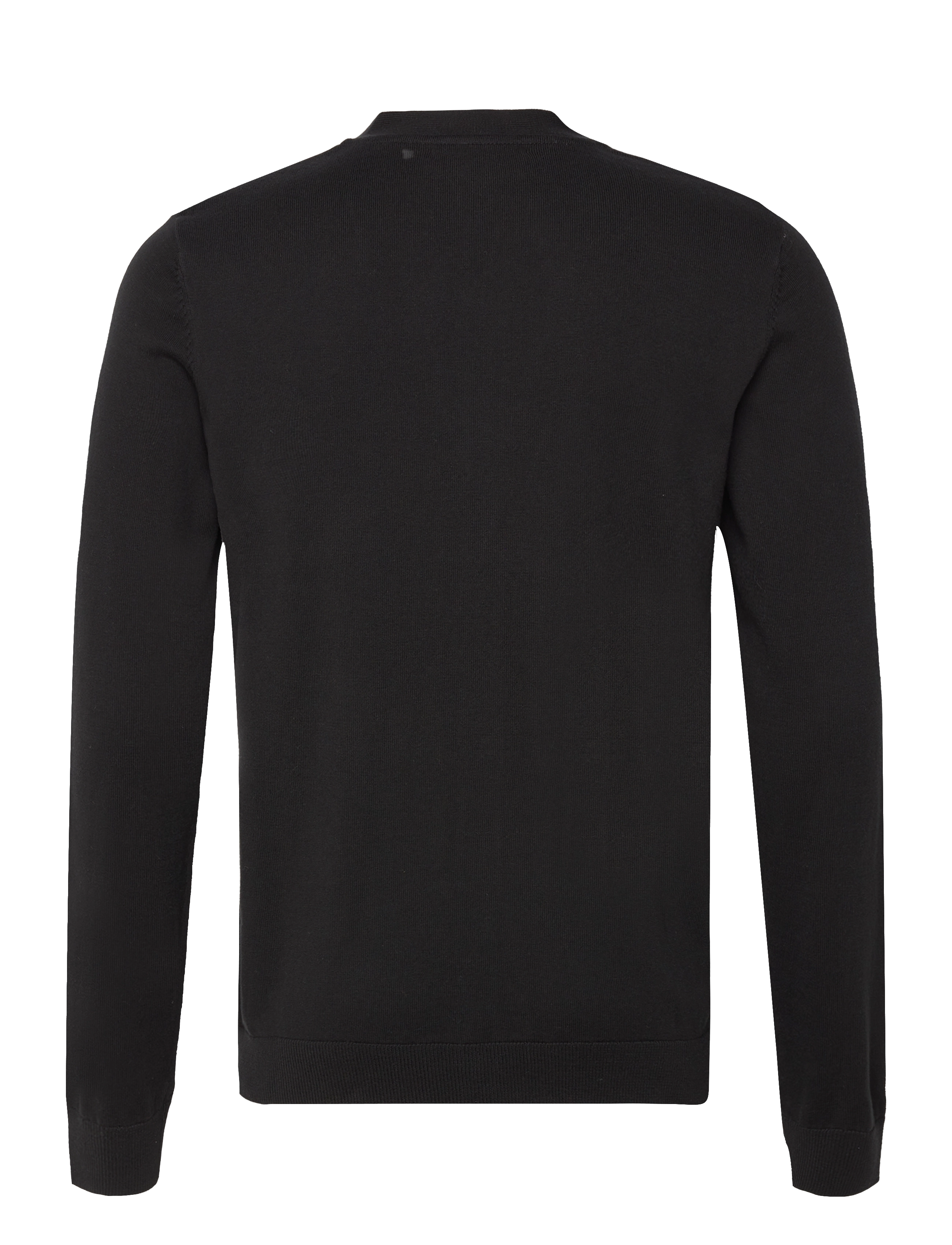 Selected Homme - SLHBERG LS KNIT V-NECK CARDIGAN B NOOS - black - 1