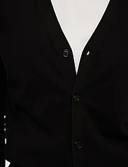 Selected Homme - SLHBERG LS KNIT V-NECK CARDIGAN NOOS - cardigans - black - 6