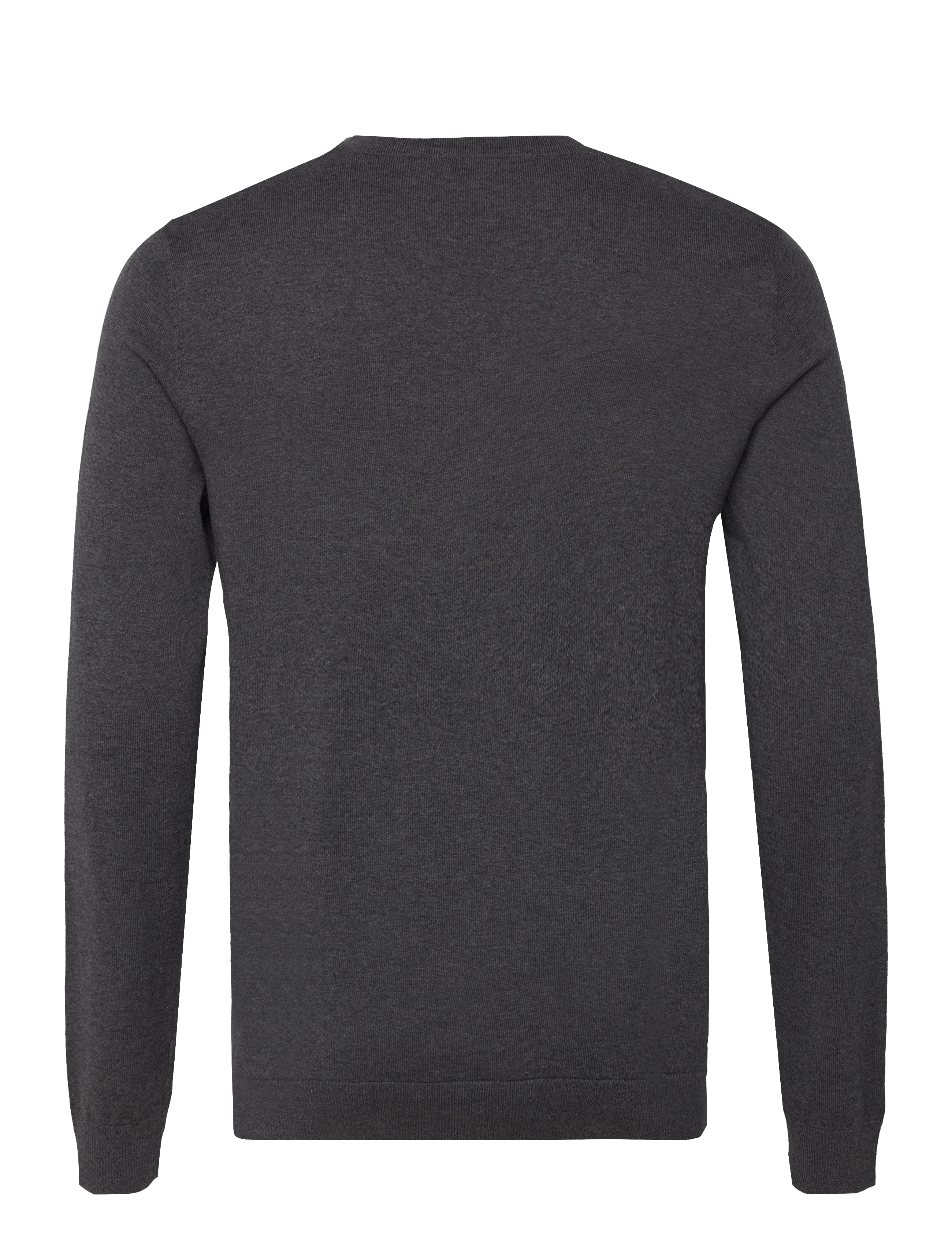 Selected - SLHBERG LS KNIT V-NECK NOOS - v-hálsmál - antracit - 2