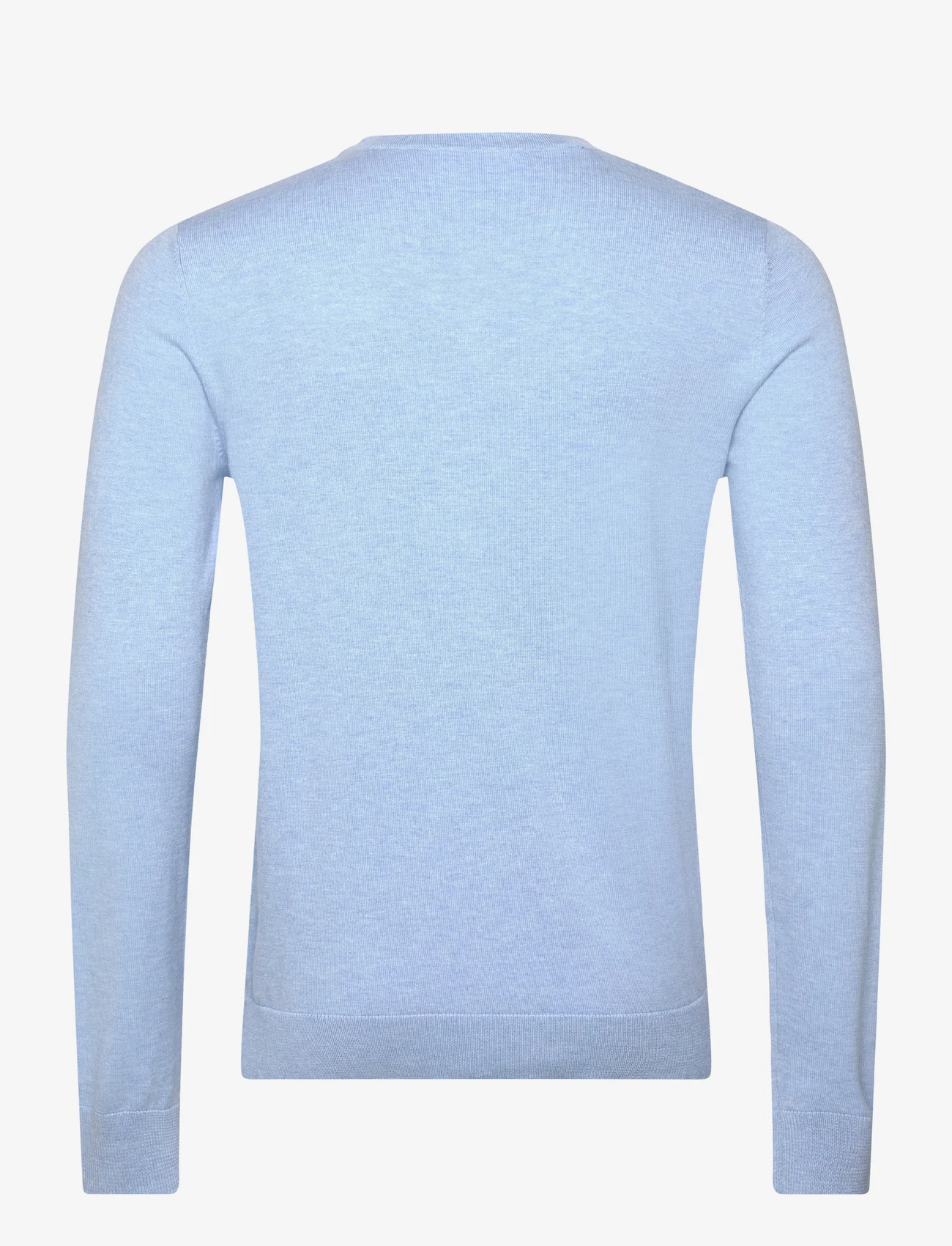 Selected Homme - SLHBERG LS KNIT V-NECK NOOS - knitted v-necks - cashmere blue - 1