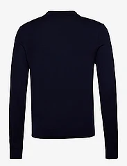 Selected Homme - SLHTOWN MERINO COOLMAX KNIT POLO NOOS - trikotažiniai polo marškinėliai - navy blazer - 1