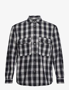 SLHLOOSEMASON-FLANNEL OVERSHIRT NOOS, Selected Homme