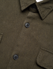 Selected Homme - SLHMASON-TWILL OVERSHIRT LS NOOS - män - forest night - 3