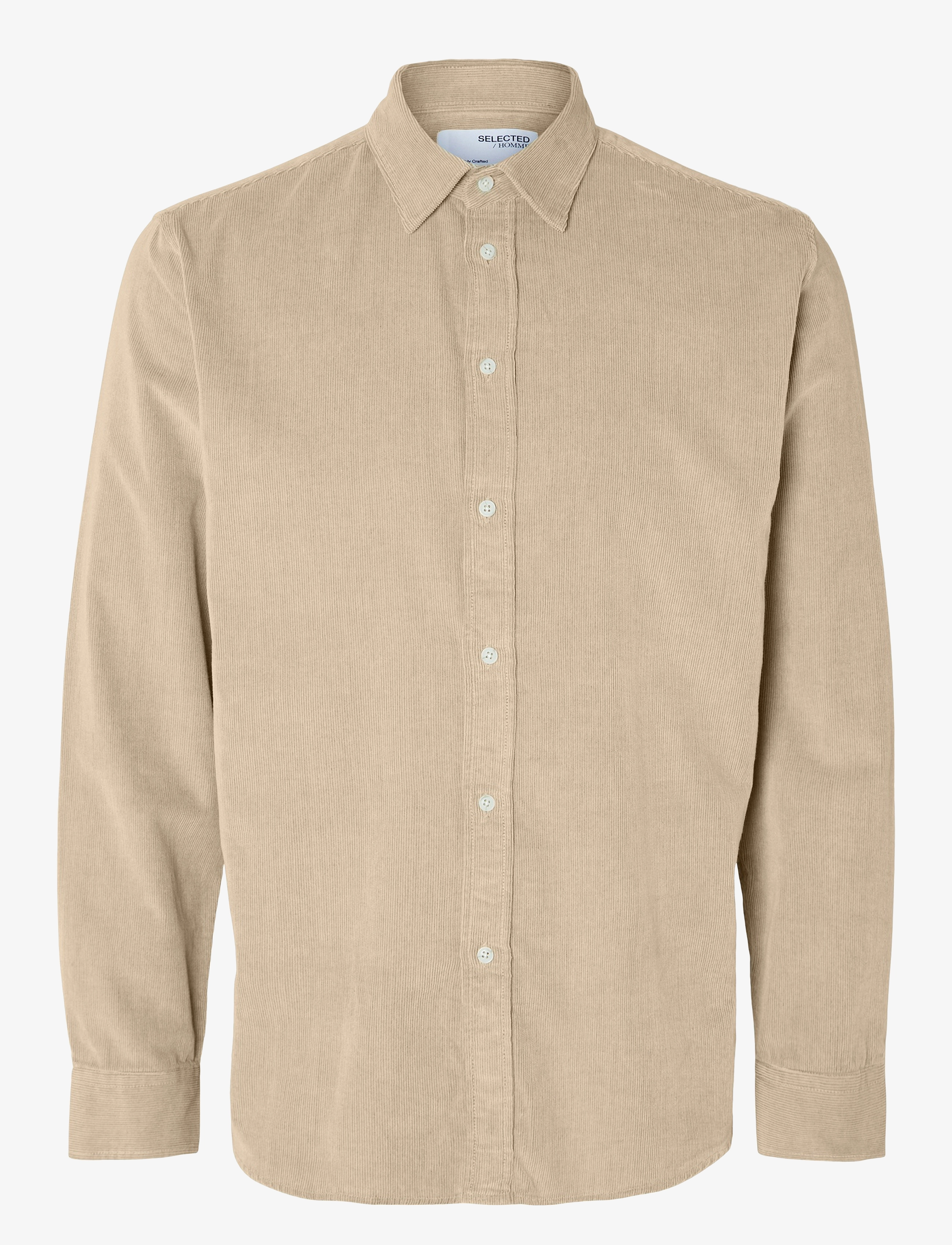 Selected - SLHREGOWEN-CORD SHIRT LS NOOS - breen - 1