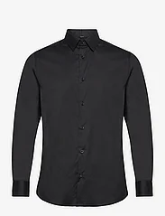 Selected Homme - SLHSLIMTRAVEL SHIRT B NOOS - business skjortor - black - 0
