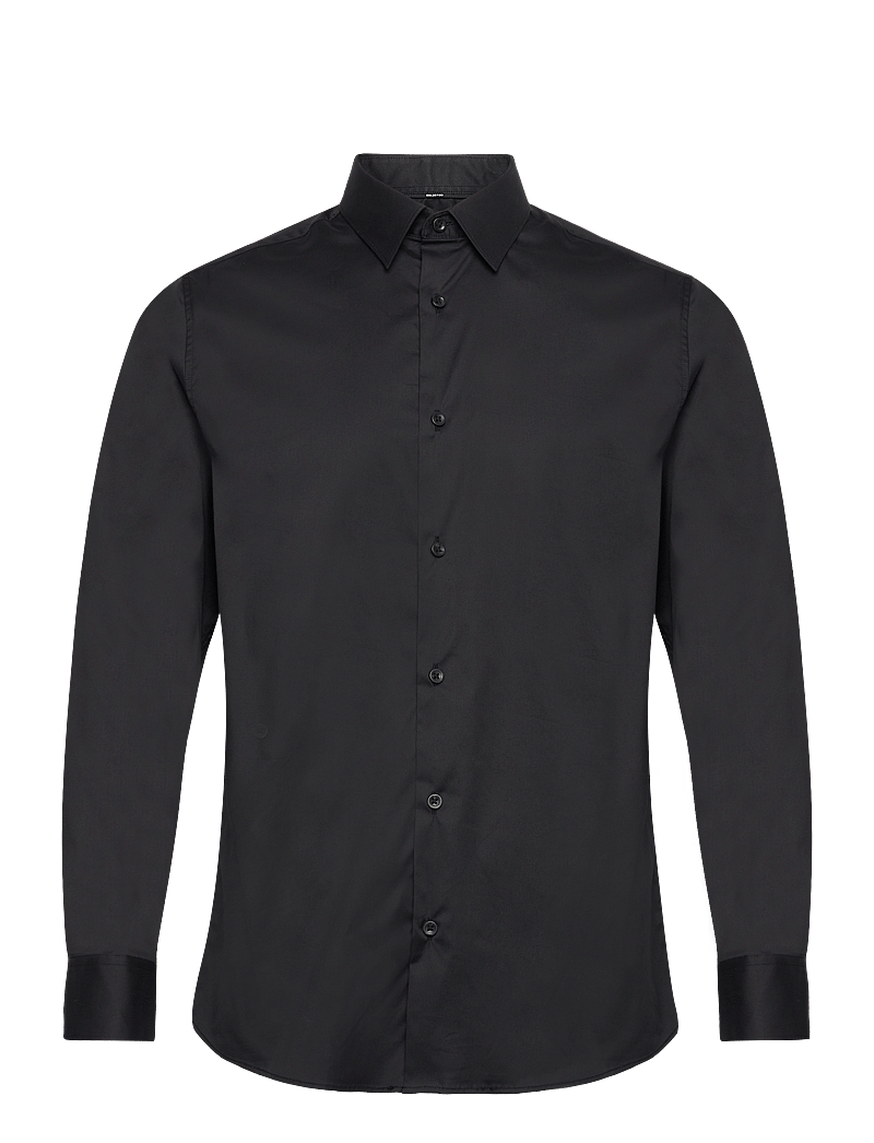 Selected - SLHSLIMTRAVEL SHIRT B NOOS - casual hemden - black - 1