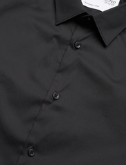 Selected Homme - SLHSLIMTRAVEL SHIRT B NOOS - business skjortor - black - 3
