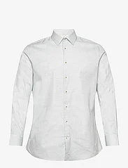Selected Homme - SLHSLIMDETAIL SHIRT LS CLASSIC NOOS - laveste priser - bright white - 0