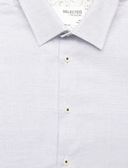Selected Homme - SLHSLIMDETAIL SHIRT LS CLASSIC NOOS - laveste priser - bright white - 2