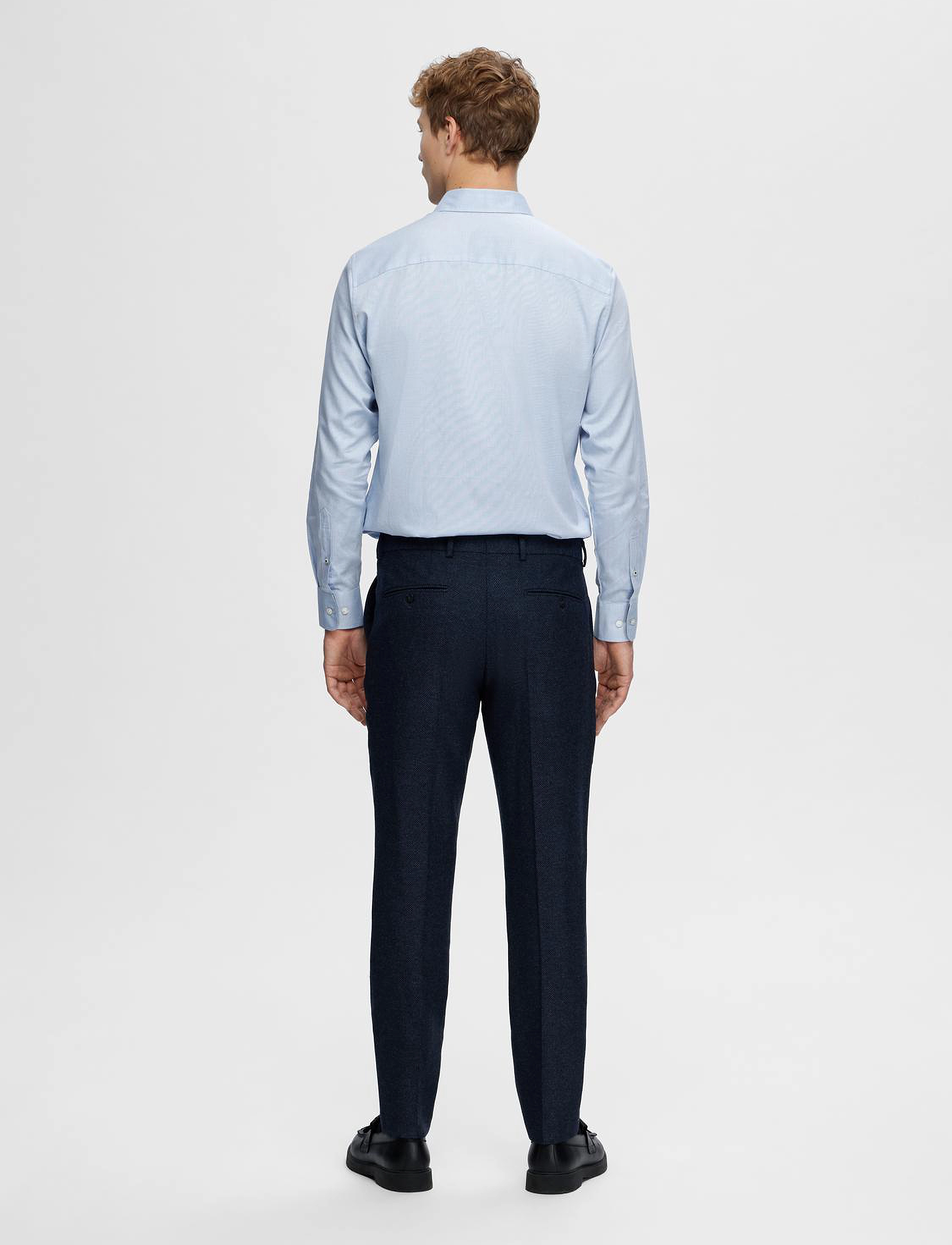 Selected - SLHSLIMDETAIL SHIRT LS CLASSIC NOOS - cashmere blue - 3