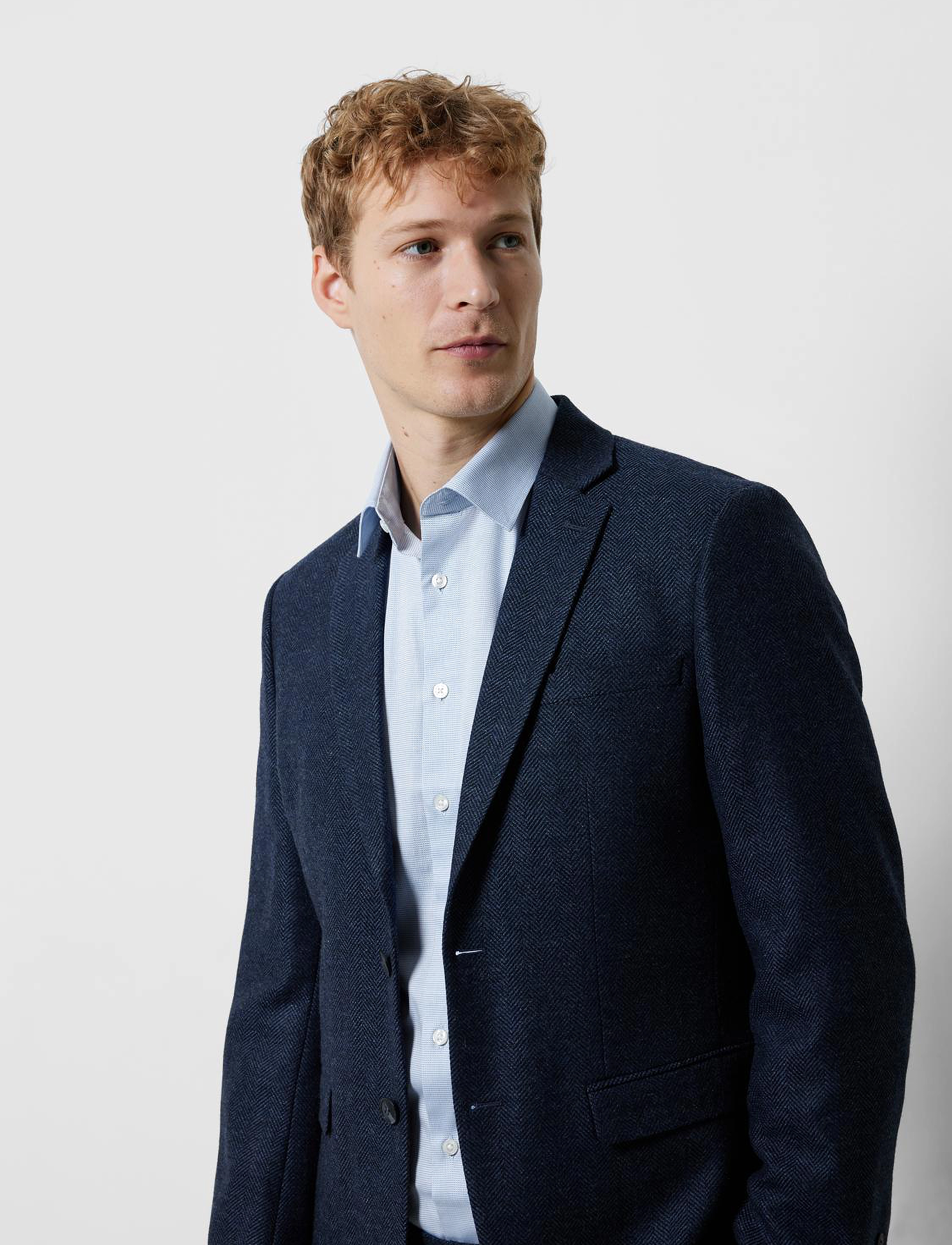 Selected - SLHSLIMDETAIL SHIRT LS CLASSIC NOOS - cashmere blue - 5