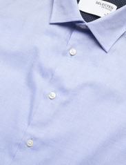 Selected Homme - SLHSLIMDETAIL SHIRT LS CLASSIC NOOS - laveste priser - cashmere blue - 4